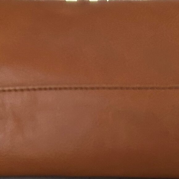 J. Crew Brown Leather Tote - Picture 2 of 8